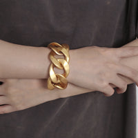 Goldtone Figaro Bracelet