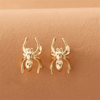 18k Gold-Plated Spider Ear Cuffs