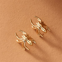 18k Gold-Plated Spider Ear Cuffs