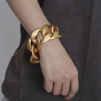 Goldtone Figaro Bracelet