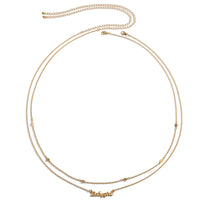 18K Gold Plated 'Babygive' Waist Chain Set