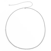 Silver-Plated Moon Station Waist Chain