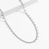 Silver-Plated Moon Station Waist Chain