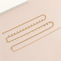 18k Gold-Plated Butterfly Station Waist Chain