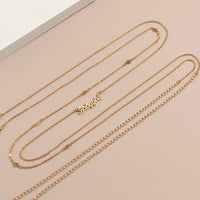18K Gold Plated 'Babygive' Waist Chain Set
