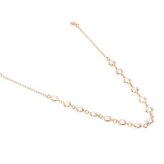 Pearl & 18K Gold-Plated Station Choker Necklace