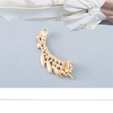 Crystal & Cubic Zirconia 18k Gold-Plated Ear Climber