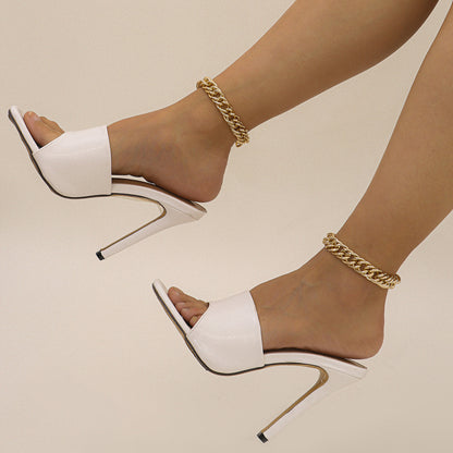18K Gold-Plated Chain Anklet, gold anklet bracelet, everyday style, lifestyle look