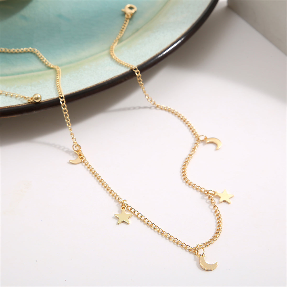 18K Gold-Plated Celestial Necklace