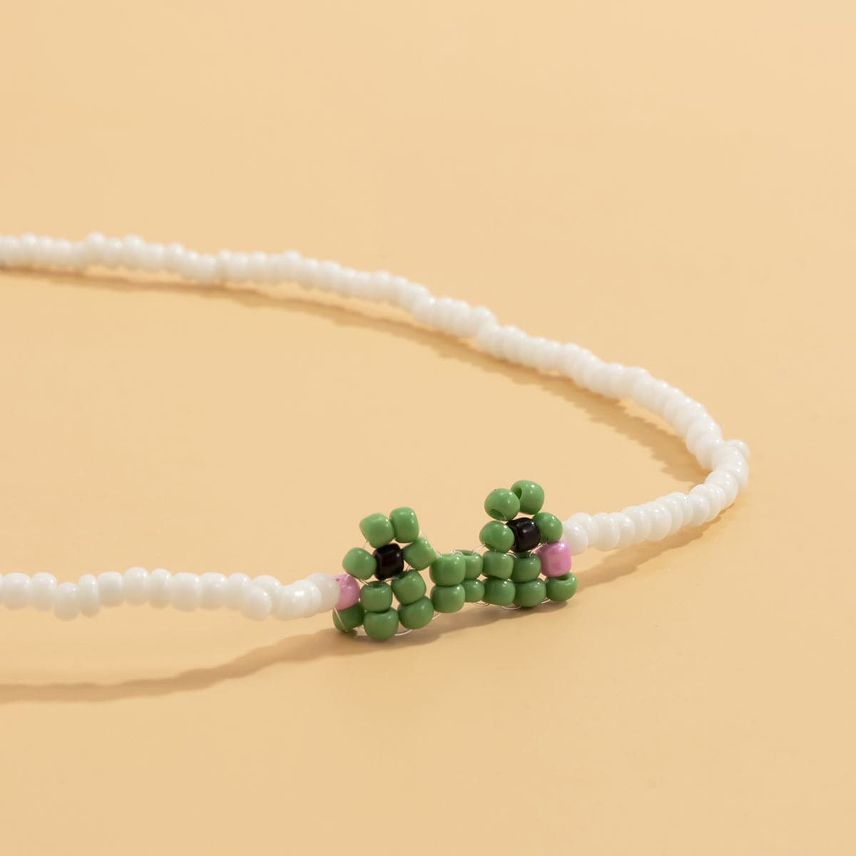 Green Howlite Double Mum Choker