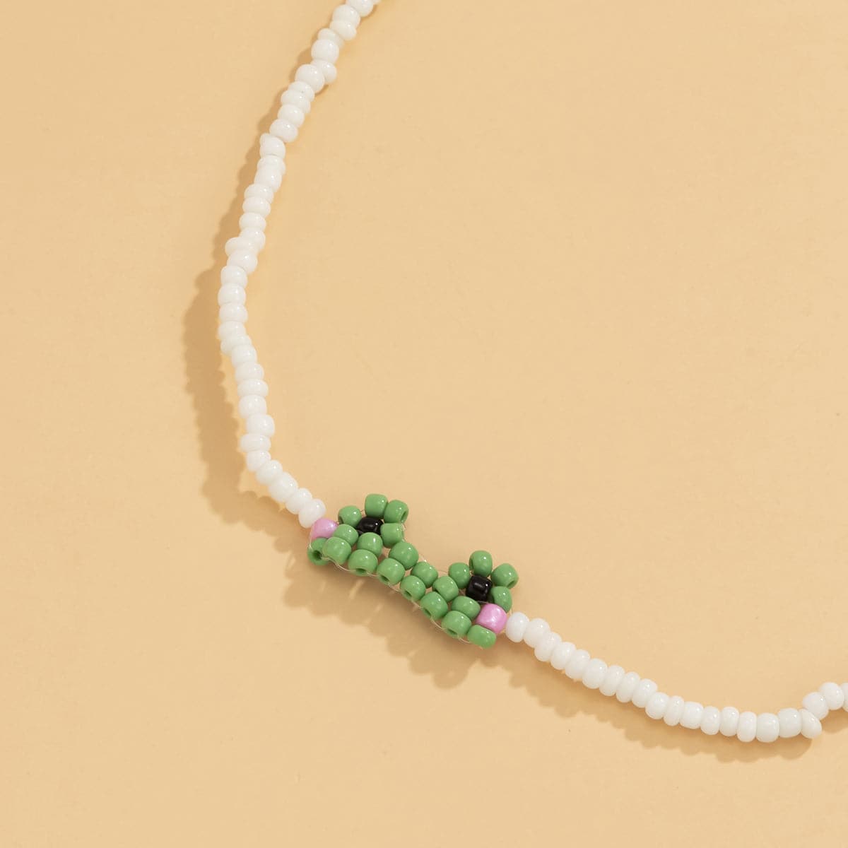 Green Howlite Double Mum Choker