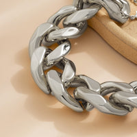 Silver-Plated Chain Necklace