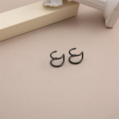 Black Layered Ear Cuffs