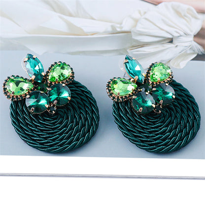 Green Crystal and Cubic Zirconia Butterfly Drop Earrings, drop earrings for women, dainty minimalist design, lifestyle look