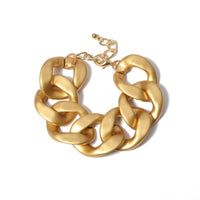 Goldtone Figaro Bracelet