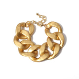 Goldtone Figaro Bracelet