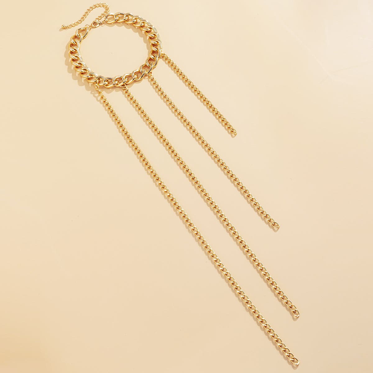 18K Gold-Plated Tassel Necklace