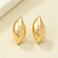 18k Gold-Plated Drop Stud Earrings