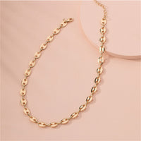 18k Gold-Plated Mariner Chain Necklace