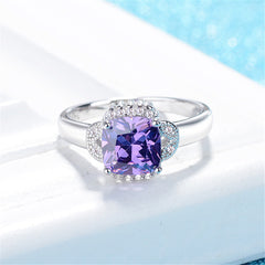 Crystal & Cubic Zirconia Botanical Ring