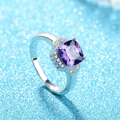 Crystal and Cubic Zirconia Botanical Ring, statement rings for women, vintage-inspired design, styled look