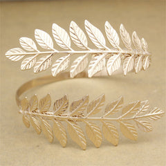 18K Gold-Plated Branch Arm Cuff