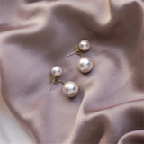 Pearl & 18k Gold-Plated Ear Jackets