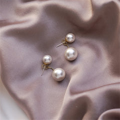 Pearl & 18K Gold-Plated Ear Jackets