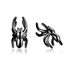 Black Spider Ear Cuffs
