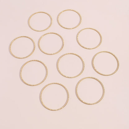18K Gold-Plated Textured Bangle Set, jewelry gift sets for women, everyday style, lifestyle look
