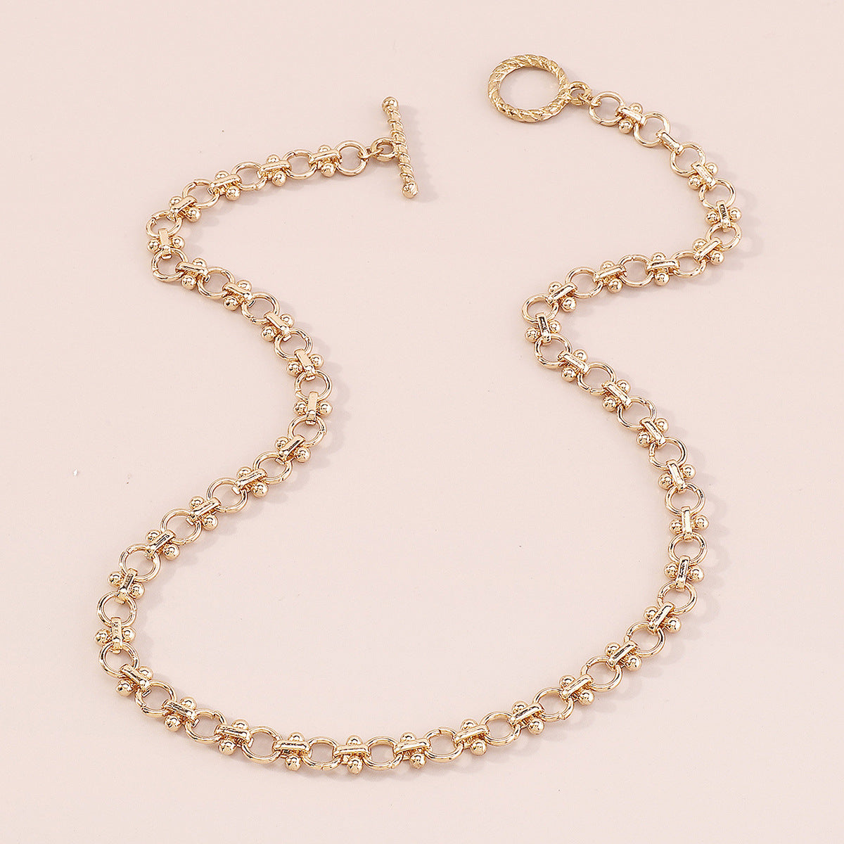 18K Gold-Plated Twine Toggle Necklace
