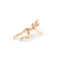 18k Gold-Plated Figure Ear Cuff