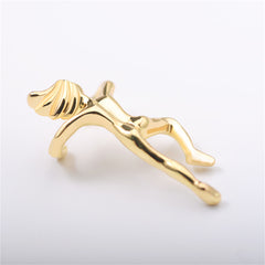 18K Gold-Plated Figure Ear Cuff