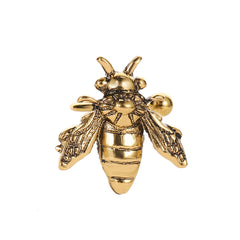 Stunning gold bee ear cuff crafted in 18K gold plating, showcasing a delicate bee motif that enhances your accessory collection.