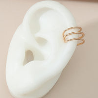 18k Gold-Plated Layered Ear Cuff
