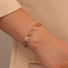18K Gold-Plated Mum Station Bracelet