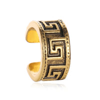 18k Gold-Plated Geometric Great Wall Ear Cuff
