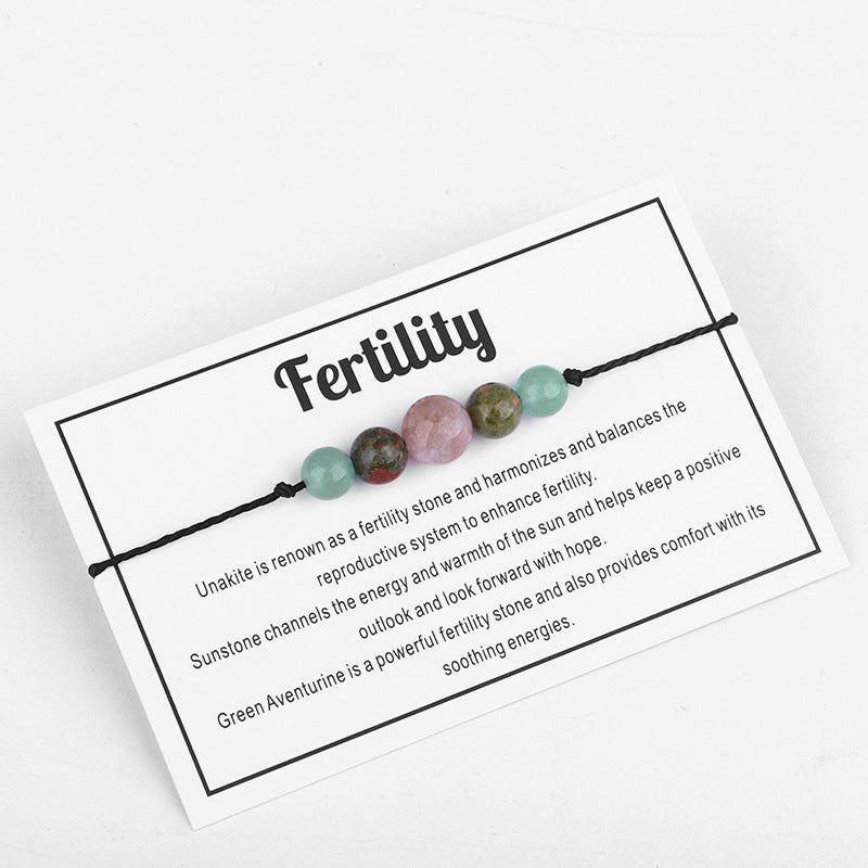 Multicolor Quartz 'Fertility' Adjustable Bracelet, bracelet for women, elegant gift for her, styled look