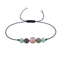 Multicolor Quartz 'Fertility' Adjustable Bracelet