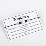White Quartz 'Pregnancy' Adjustable Bracelet