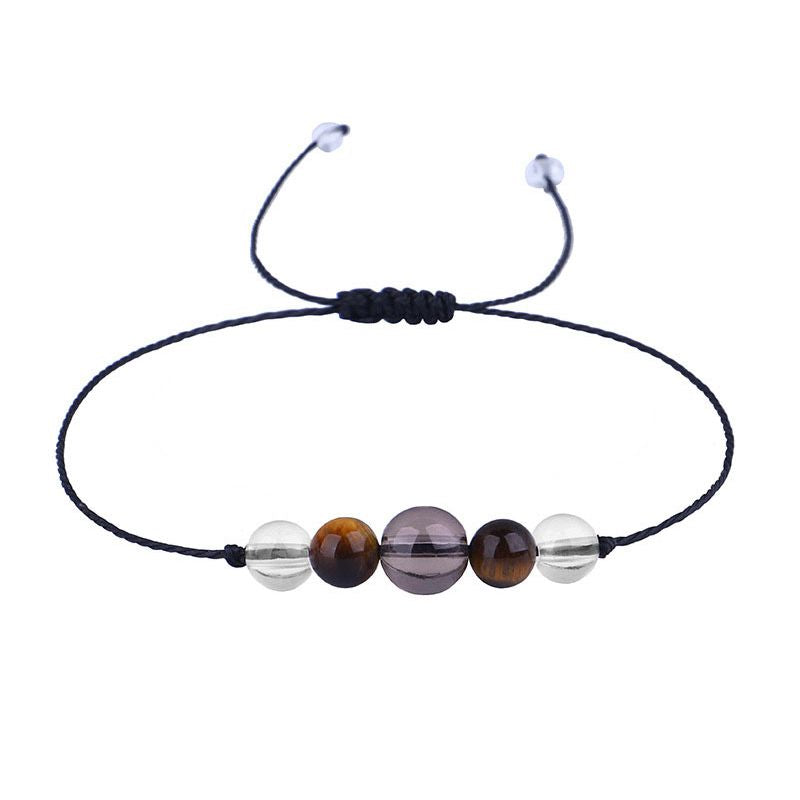 Quartz 'Travel' Adjustable Bracelet, bracelet for women, vintage-inspired design, side view