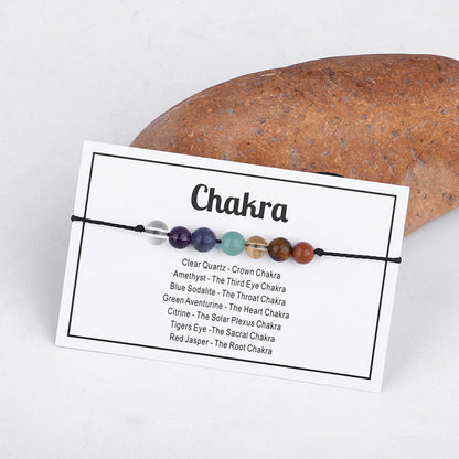 Quartz 'Chakra' Adjustable Bracelet, bracelet for women, dainty minimalist design, lifestyle look