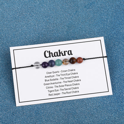 Quartz 'Chakra' Adjustable Bracelet, bracelet for women, dainty minimalist design, styled look