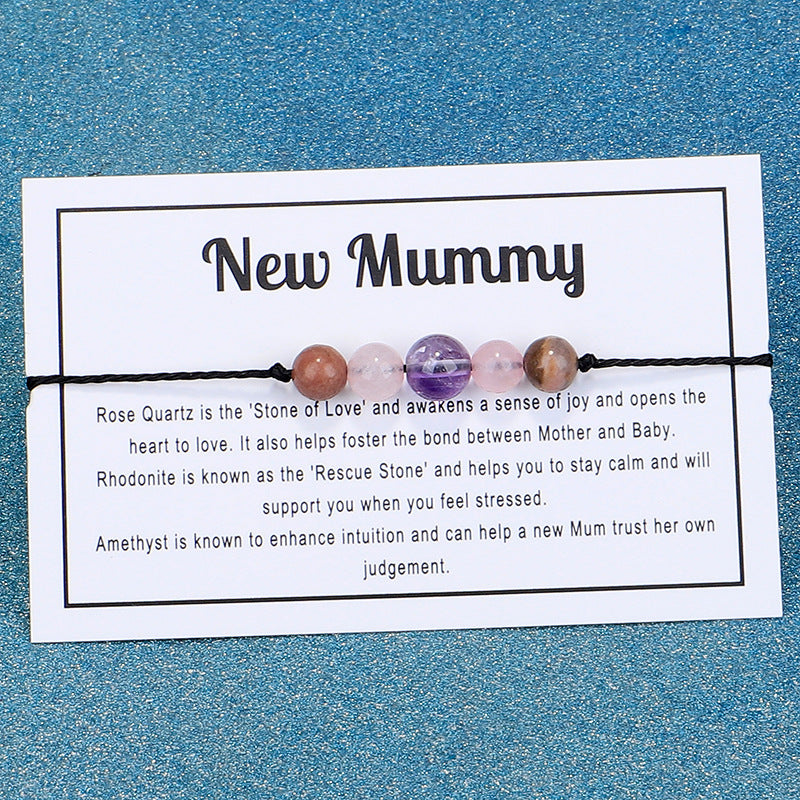 Quartz 'New Mummy' Adjustable Bracelet