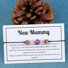 Quartz 'New Mummy' Adjustable Bracelet