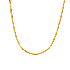 24K Gold-Plated Snake Chain Necklace