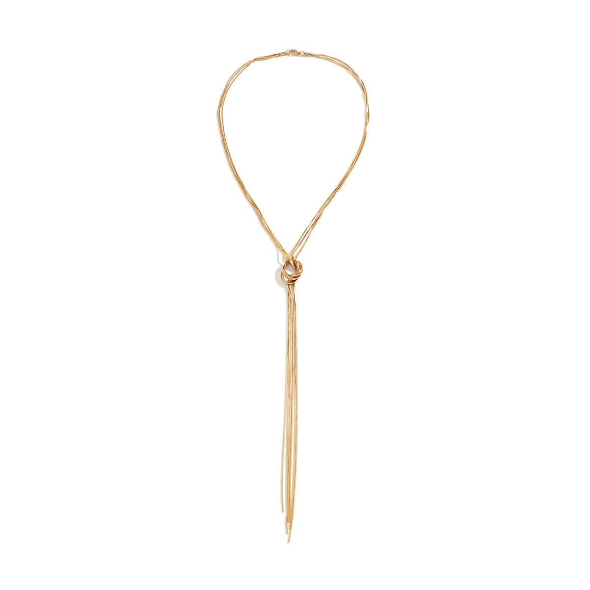 18K Gold-Plated Lariat Necklace, gold pendant necklace for women, dainty minimalist design, lifestyle look