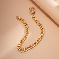 18k Gold-Plated Belt Necklace
