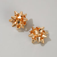 18k Gold-Plated Firework Stud Earrings