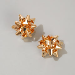 18K Gold-Plated Firework Stud Earrings